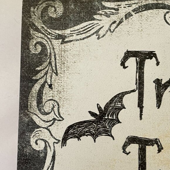 Halloween Hanging decor - Bats Pumpkins Spider web black and orange - Picture 4 of 7